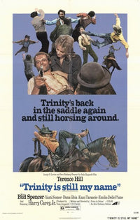 Trinity is Still My Name Movie Poster Print showcasing classic cinema art.