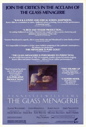 The Glass Menagerie Movie Poster Print showcasing classic theatrical themes