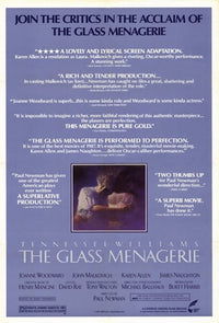 The Glass Menagerie Movie Poster Print showcasing classic theatrical themes