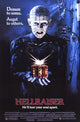 Hellraiser Movie Poster Print featuring iconic horror imagery.