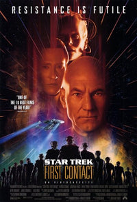 Star Trek: First Contact Movie Poster featuring iconic imagery from the film.
