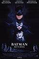 Batman Returns Movie Poster Print featuring iconic artwork.