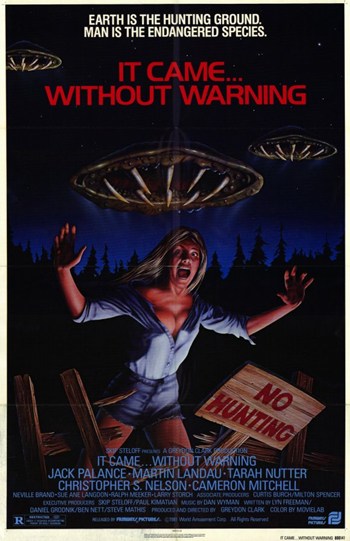It Came Without Warning Movie Poster Print showcasing suspenseful cinematic art.