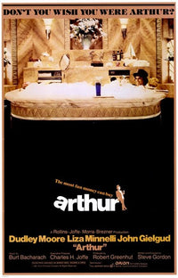 Arthur Movie Poster Print showcasing classic film charm.