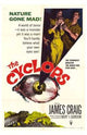 The Cyclops Movie Poster Print featuring classic horror film imagery.