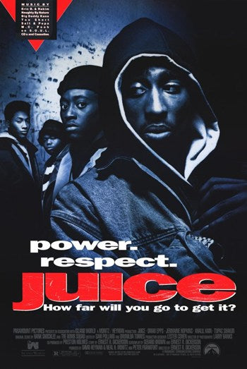 Juice Movie Poster Print showcasing classic film art.