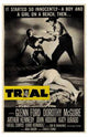 Trial Movie Poster showcasing vibrant design and film-inspired art.