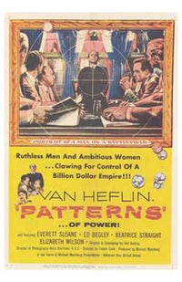 Patterns Movie Poster showcasing vibrant designs and colors.