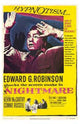 Nightmare Movie Poster Print showcasing eerie imagery and vibrant colors.
