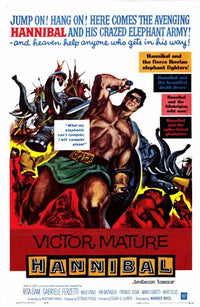 Hannibal Movie Poster featuring iconic imagery from the film.