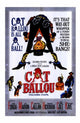 Cat Ballou Movie Poster Print showcasing vibrant colors and iconic characters.