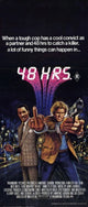 48 Hrs Movie Poster Print featuring iconic film characters.