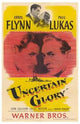 Uncertain Glory Movie Poster Print showcasing captivating visuals.