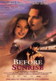 Before Sunrise Movie Poster Print featuring romantic imagery