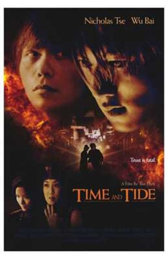 Time and Tide Movie Poster Print showcasing cinematic art.