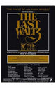 Last Waltz Movie Poster Print featuring iconic concert imagery.