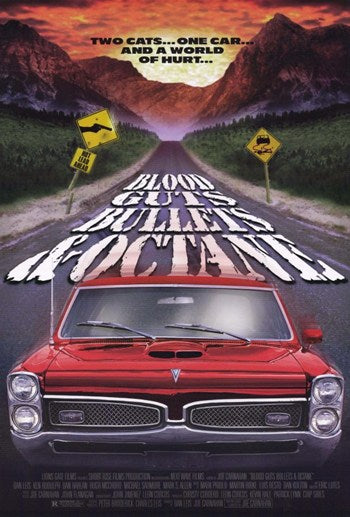 Guts, Blood, Bullets & Octane Movie Poster - Action Film Art