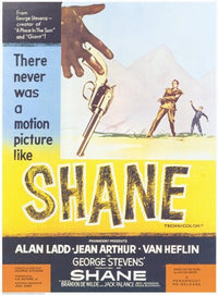 Shane Movie Poster - Classic Western Film Art Print