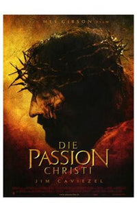 The Passion of the Christ movie poster print showcasing powerful imagery.