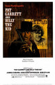 Pat Garrett and Billy the Kid movie poster print featuring iconic imagery from the film.