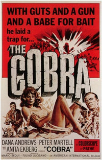 Cobra Movie Poster Print showcasing classic action film art