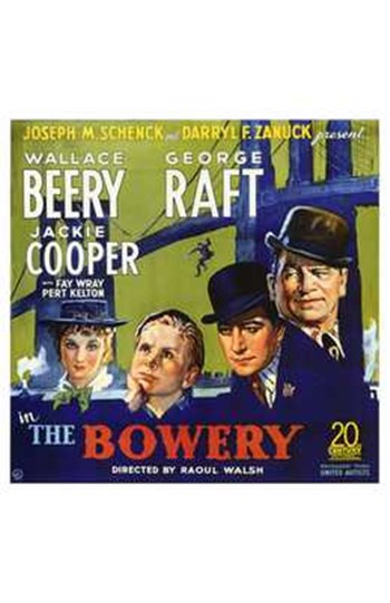 The Bowery Movie Poster - Classic Film Art Print