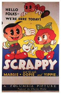 Scrappy Movie Poster Print showcasing vibrant colors and dynamic design.