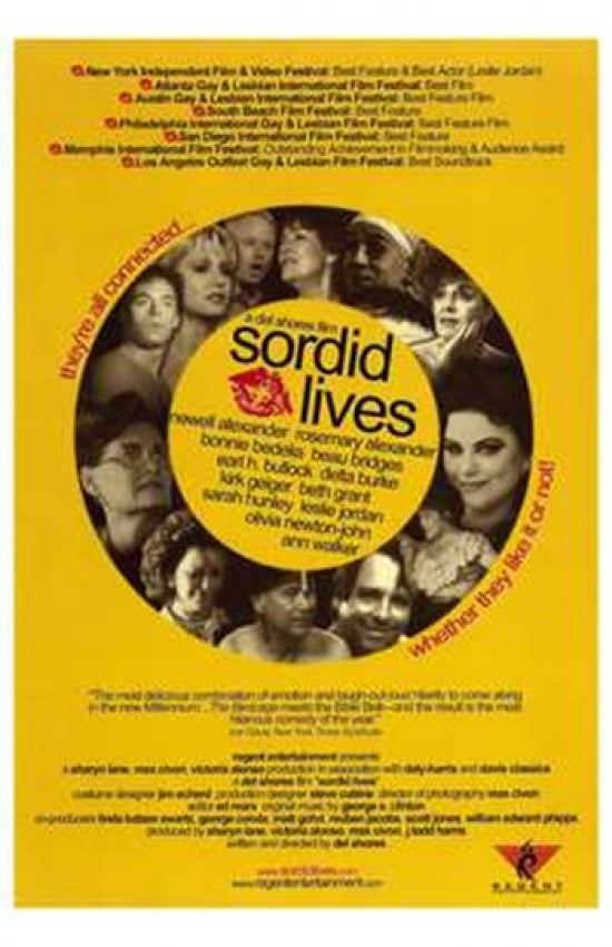 Sordid Lives Movie Poster Print showcasing the film's vibrant design.