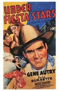 Under Fiesta Stars Movie Poster showcasing vibrant colors and festive design.