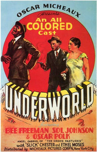 Underworld Movie Poster Print featuring supernatural horror themes.