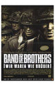 Band of Brothers movie poster print showcasing WWII heroism.