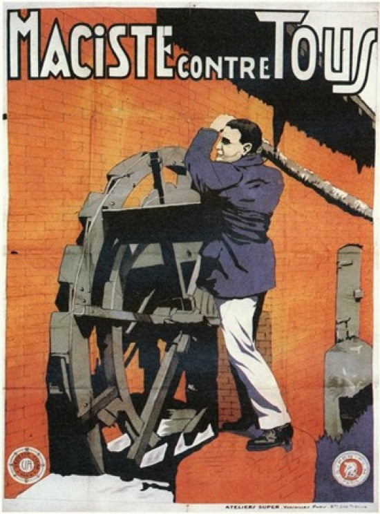 Maciste Contre Tous Movie Poster - Classic Film Art