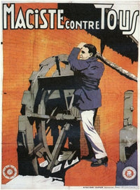 Maciste Contre Tous Movie Poster - Classic Film Art