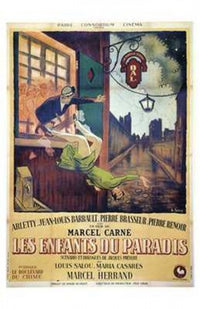 Children of Paradise Movie Poster Print featuring vibrant colors.
