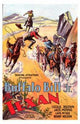 The Texans Movie Poster Print showcasing the Wild West theme.