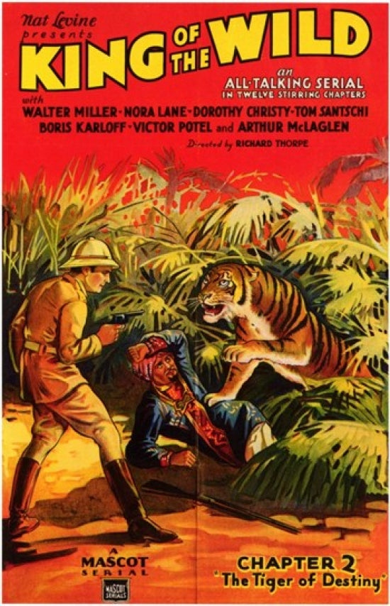 King of the Wild Movie Poster Print featuring vibrant imagery.