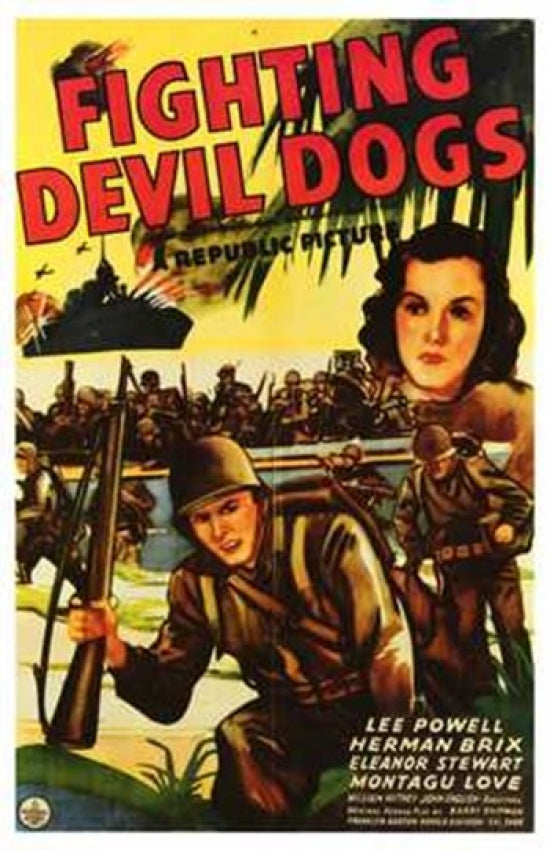The Fighting Devil Dogs Movie Poster Print featuring classic cinema art.