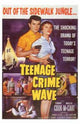 Teenage Crime Wave Movie Poster Print showcasing vibrant artwork.