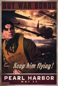 Pearl Harbor Movie Poster Print showcasing historical events.
