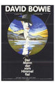 The Man Who Fell to Earth movie poster print featuring iconic imagery from the film.