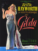 Gilda Movie Poster Print featuring Rita Hayworth from classic film.