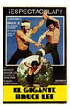 The Clones of Bruce Lee Movie Poster Print featuring dynamic martial arts action.