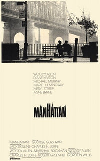 Manhattan Movie Poster Print showcasing the vibrant cityscape.