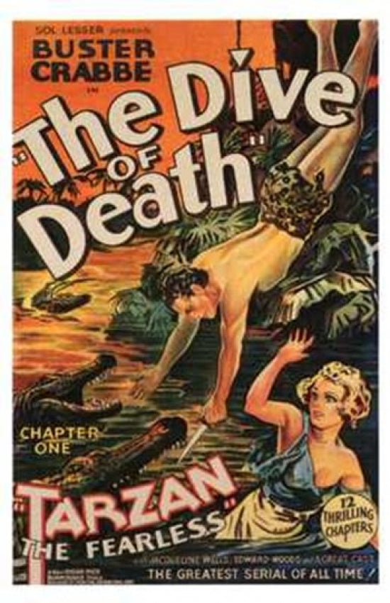 Tarzan the Fearless 1933 movie poster print