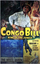 Congo Bill Movie Poster Print featuring bold adventure theme.