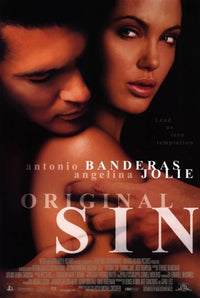 Original Sin Movie Poster Print showcasing dramatic themes and vibrant visuals.