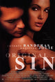 Original Sin Movie Poster Print showcasing dramatic themes and vibrant visuals.
