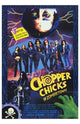 Chopper Chicks in Zombietown Movie Poster Print featuring vibrant colors.