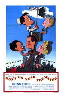 Don't Go Near the Water Movie Poster Print showcasing vibrant imagery.