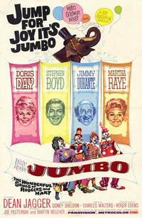 Jumbo Movie Poster featuring vibrant imagery perfect for home decor.